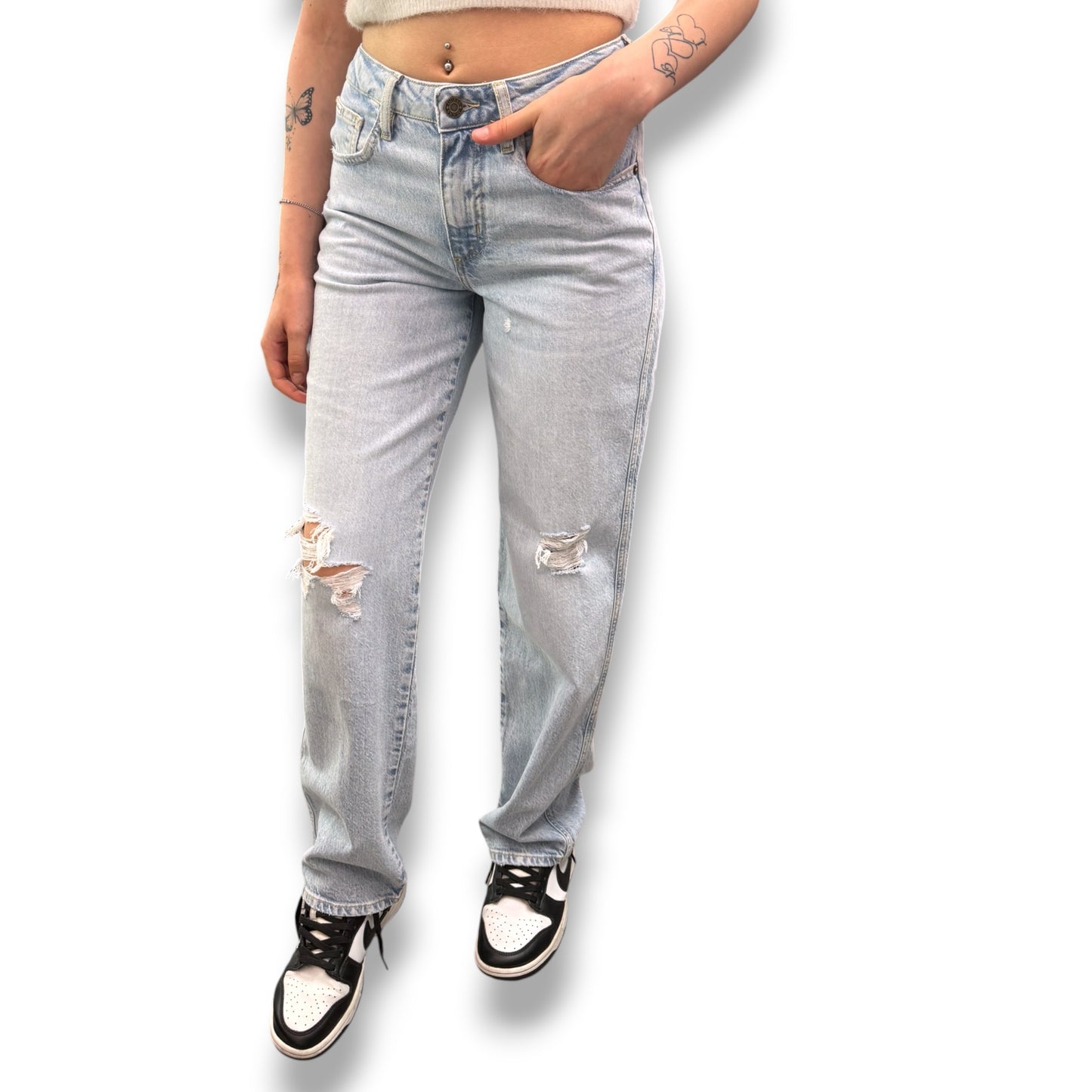 GUESS JEANS - Pantalone Donna, mod.Boyfriend, (L30)
