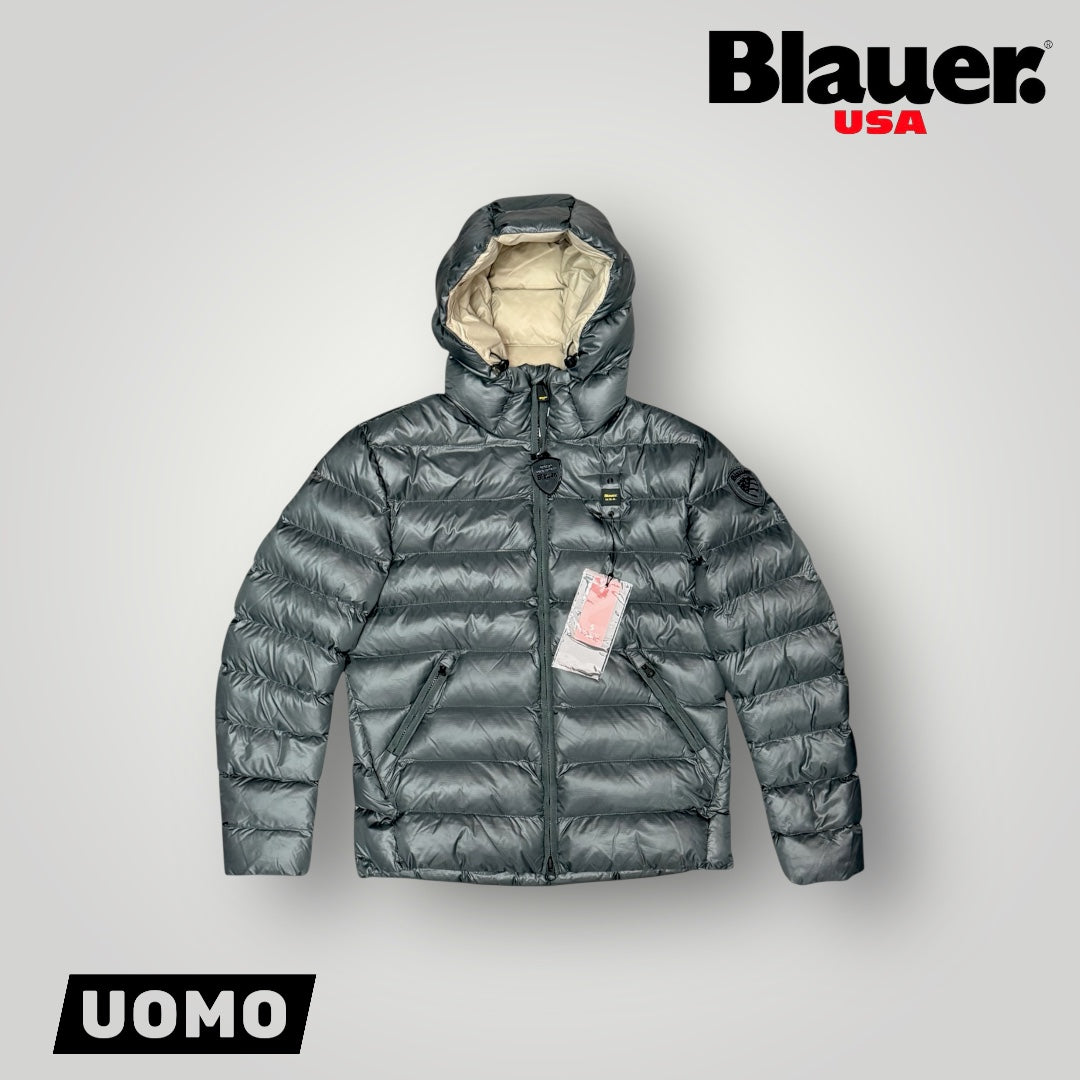 Giubbotto BLAUER imbott.Ovatta, Col.Piombo