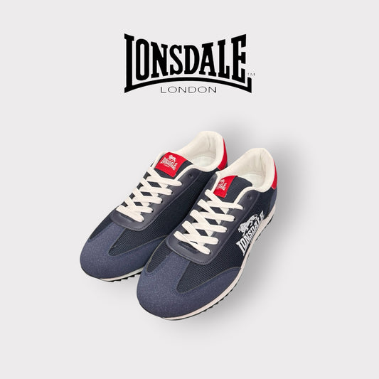 LONSDALE- Scarpe Uomo, Col.Navy/Red