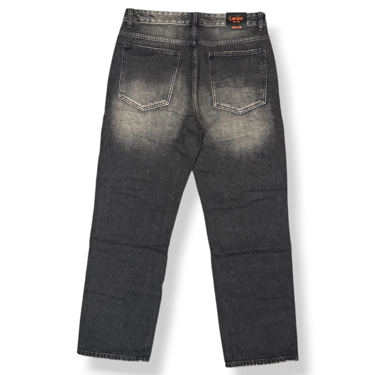 LEOX - JEANS Uomo, (Baggy Fit) 3908