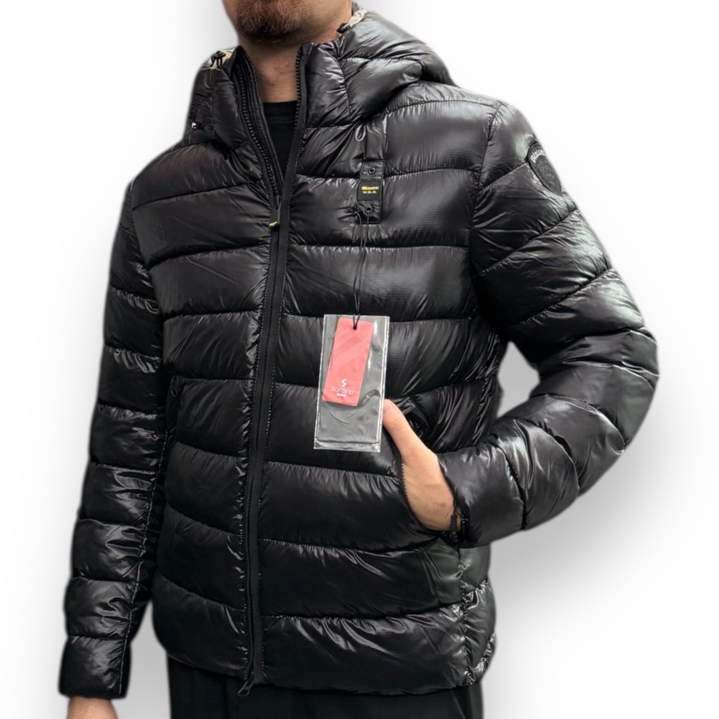 Giubbotto BLAUER imbott.Ovatta, Col.Nero