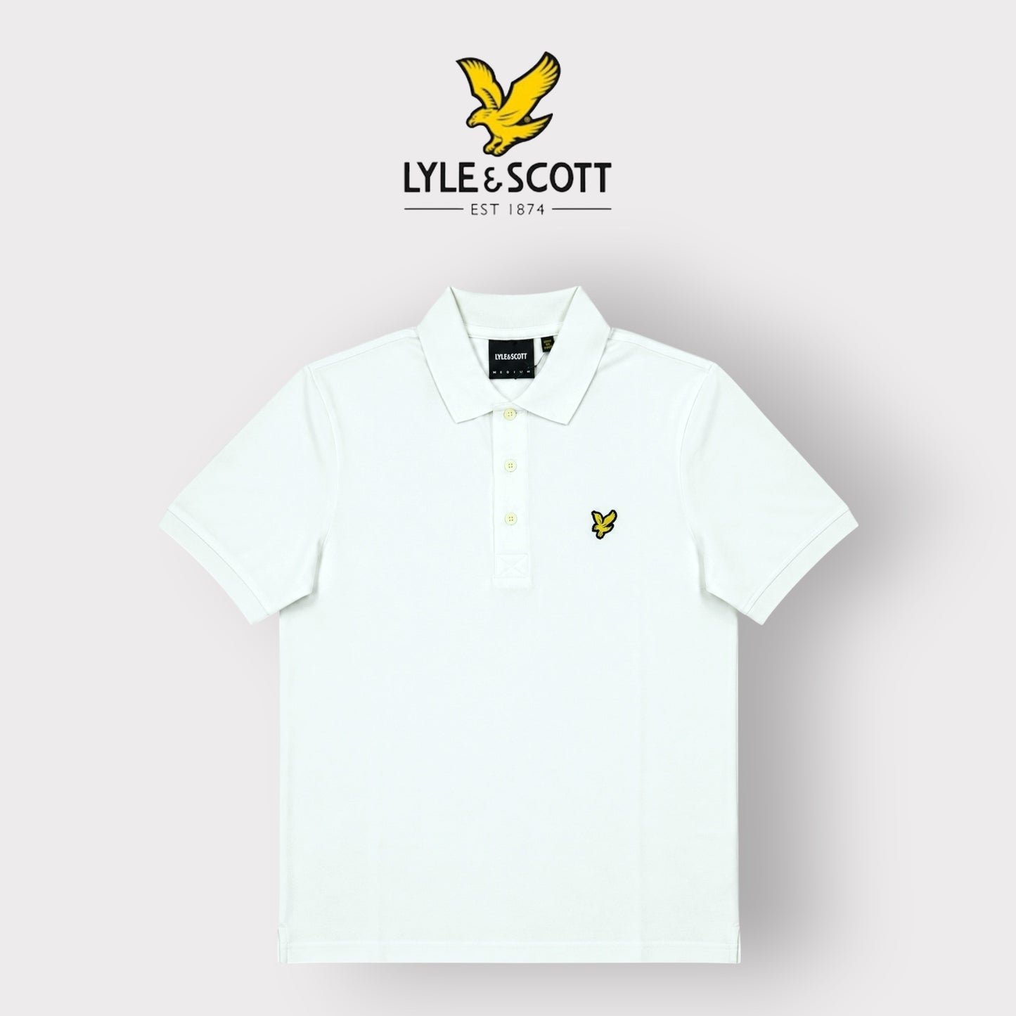 LYLE & SCOTT- Polo, Regular Fit, Col.Blu Ice