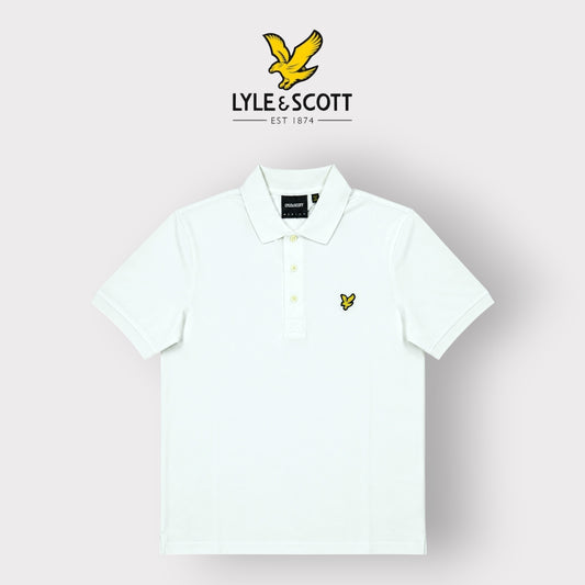 LYLE & SCOTT- Polo, Regular Fit, Col.Blu Ice