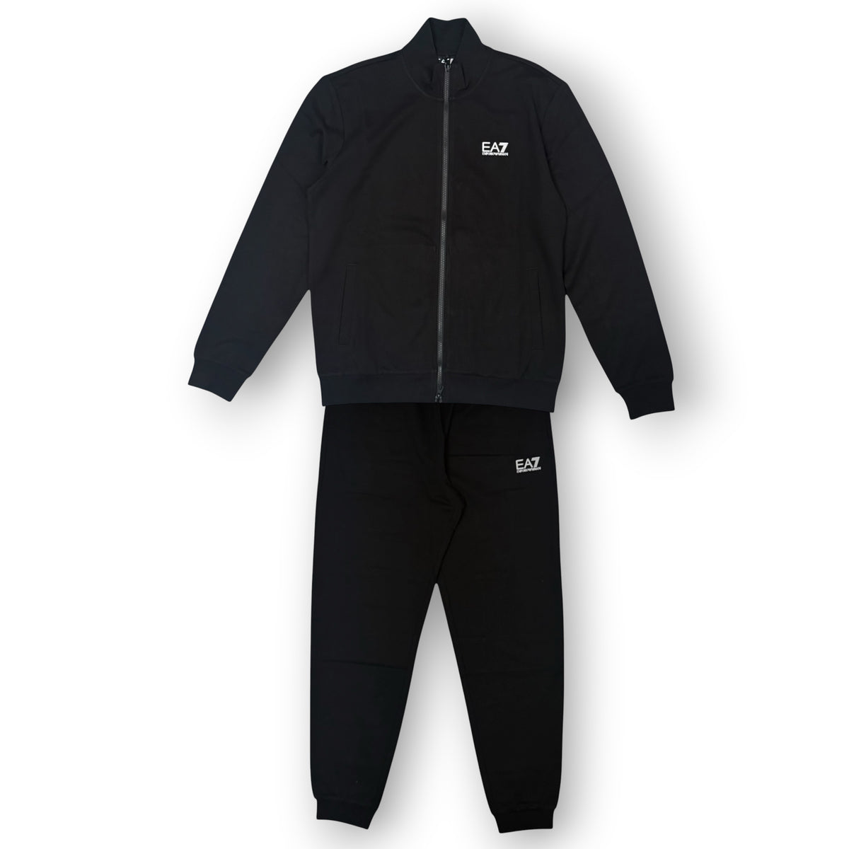 EA7 - Tuta completa Uomo, tex.cotone, Col.Nero