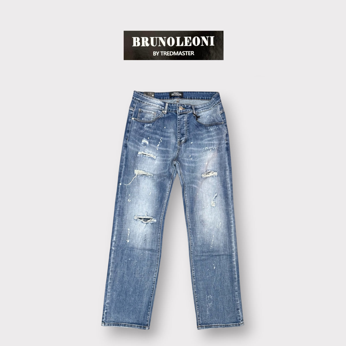 BRUNO LEONI - JEANS Uomo, (Boy-friend Fit)