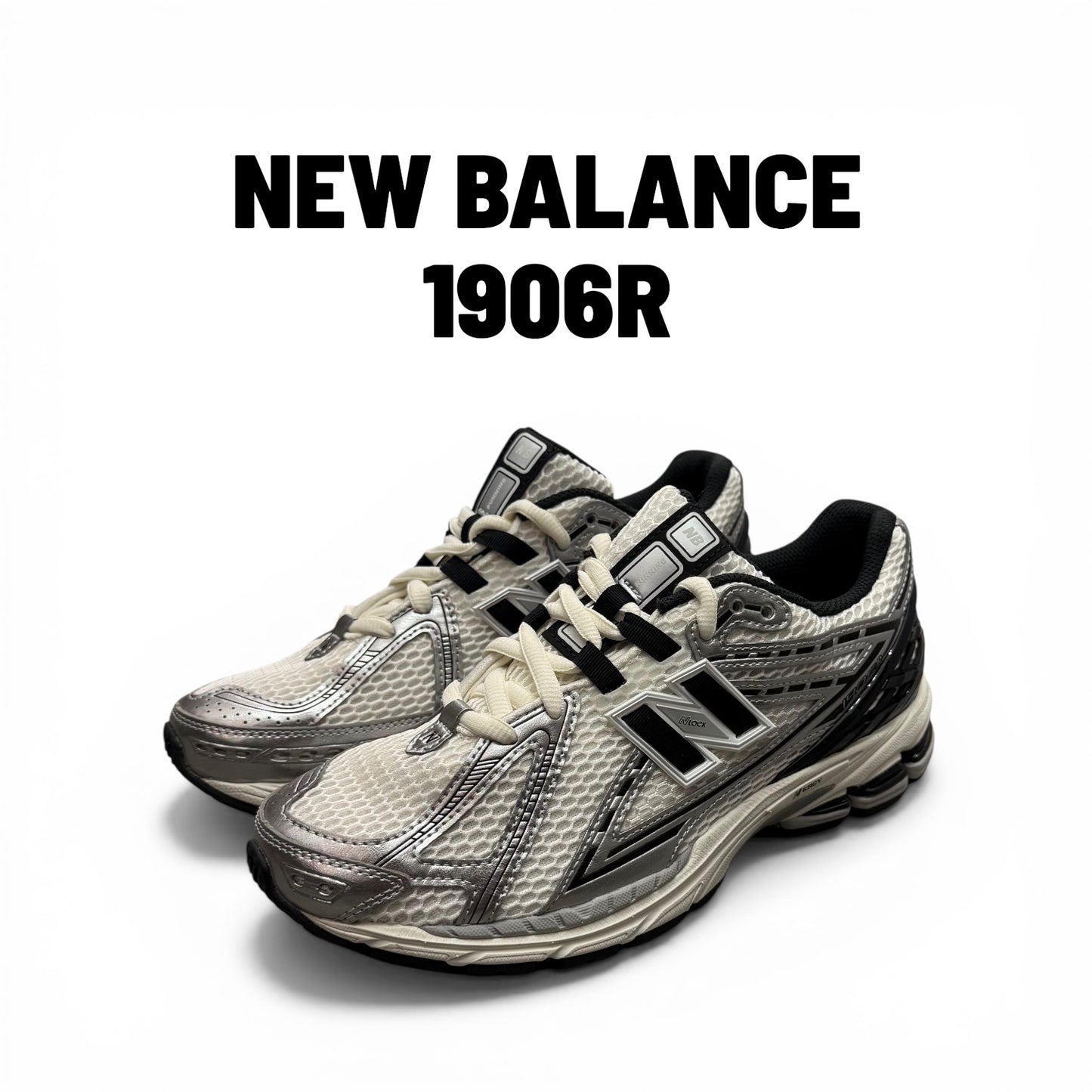 Scarpe New Balance 1906, Col.Grigio/bianca/nera