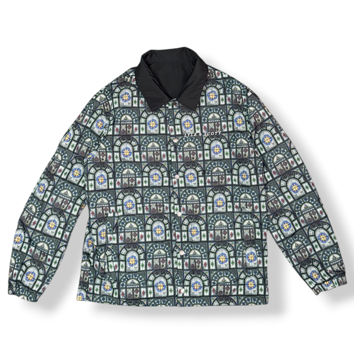 LYLE&SCOTT- Giubbotto Uomo, mod.giacca, reversibile, Col.Nero