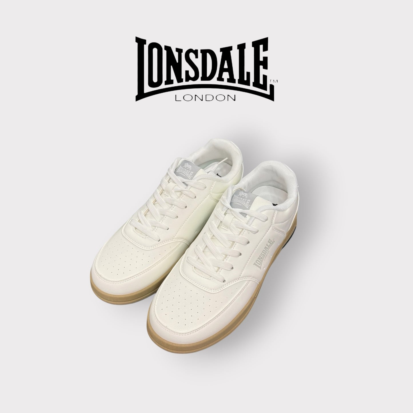 LONSDALE- Scarpe Uomo, Col.White
