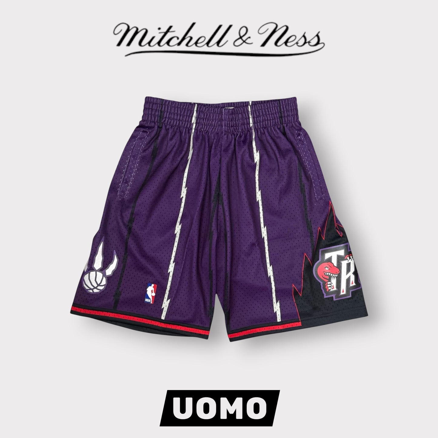 MITCHELL&NESS - Bermuda Toronto Raptors, Col.Viola