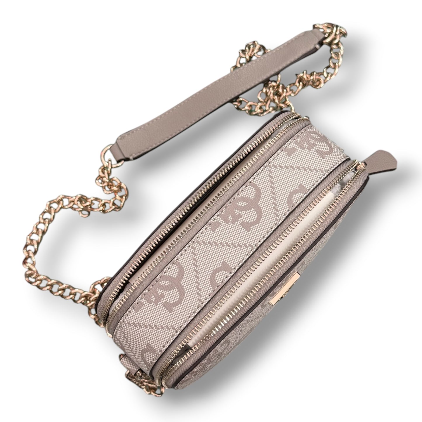 GUESS- Borsa Donna, Group:NOELLE II, Col.DARK TAUPE LOGO