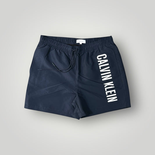 Costume Uomo CALVIN KLEIN, con logo grande gamba sinistra, Col.Blu
