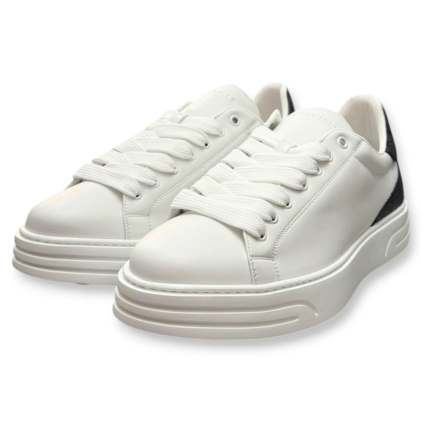BRIAN MILLS- Scarpe Uomo, mod.577, Col.Bianco/Grigio