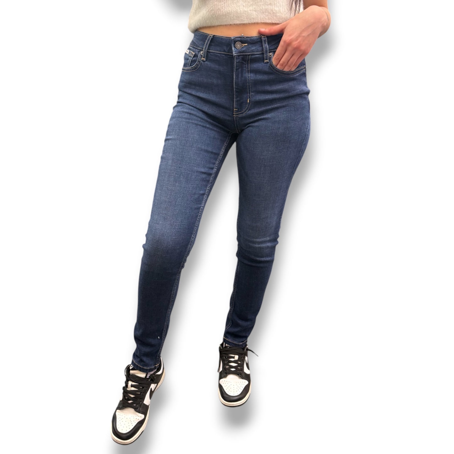 GUESS JEANS - Pantalone Donna, mod.Skinny, (L30)