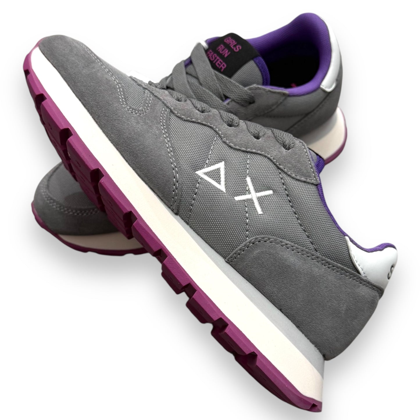 Scarpe SUN68 Donna, mod.Ally Solid, col.Grigio Medio
