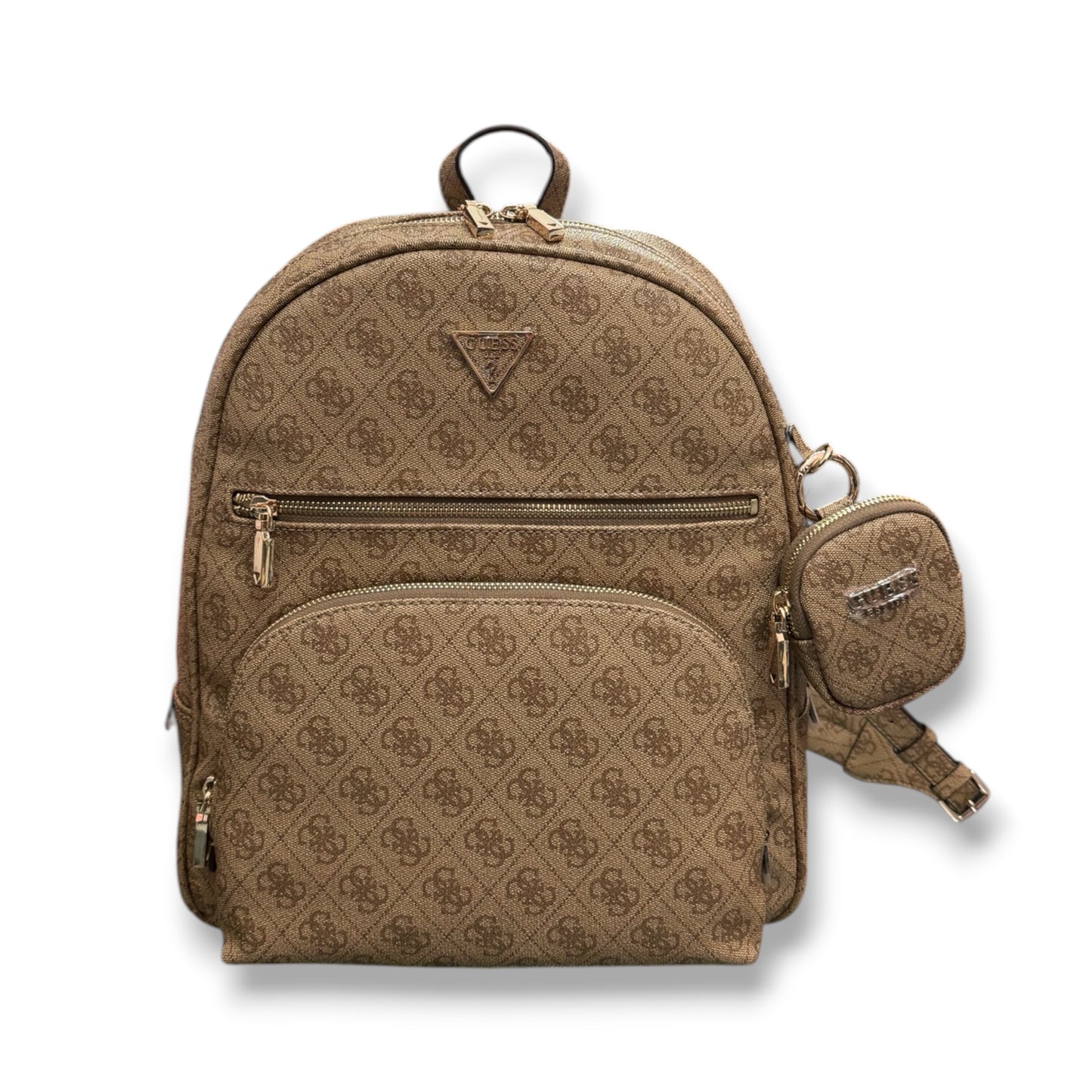 GUESS- Zaino Donna, Group:Power Play II, Col.Latte Logo
