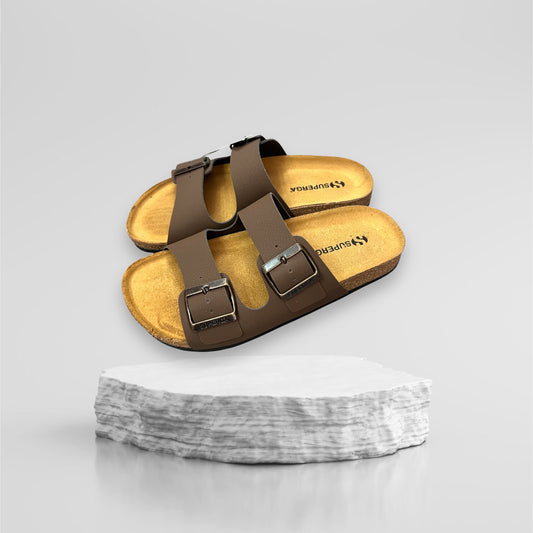 Ciabatte SUPERGA Donna, col. Cuoio