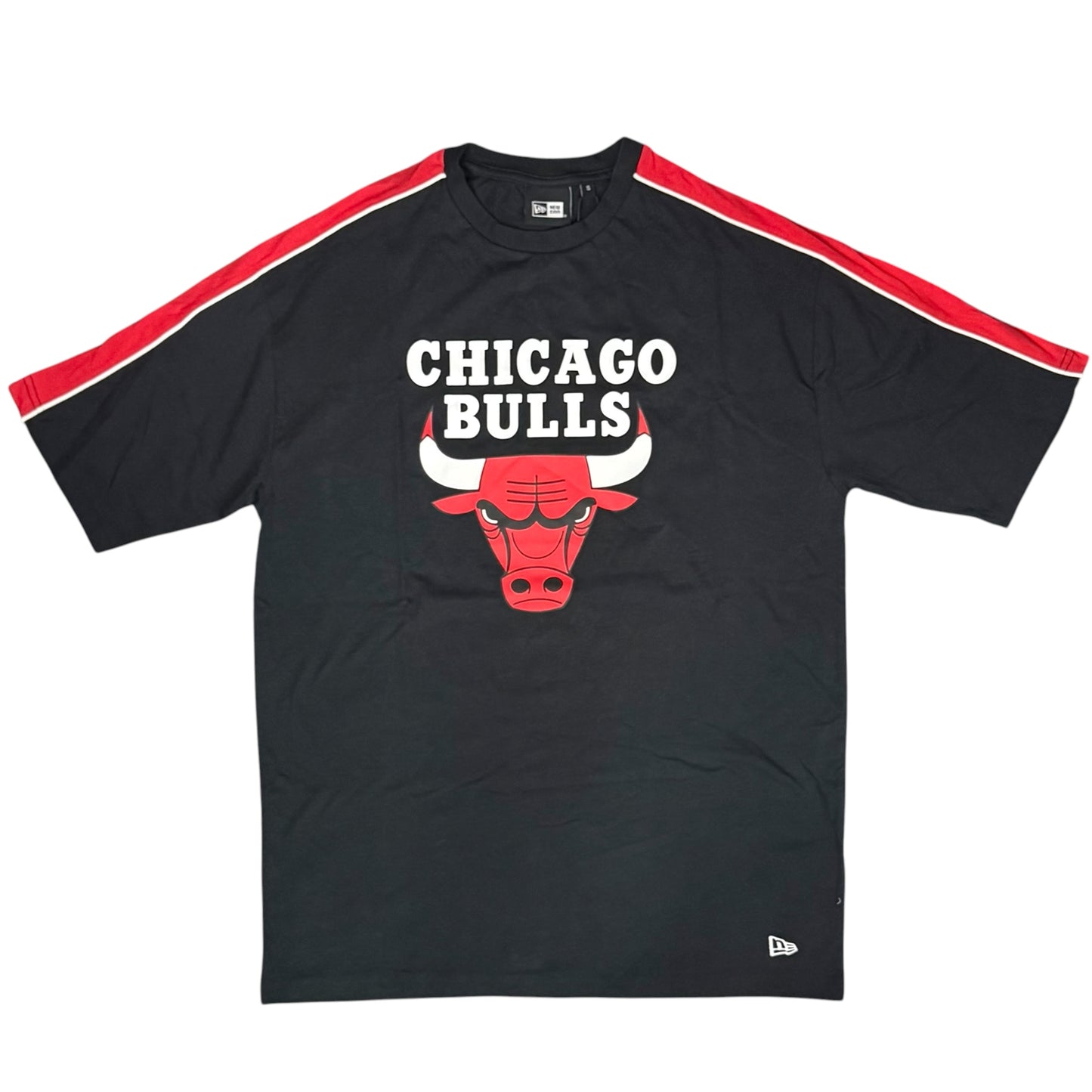NEW ERA - T-Shirt Uomo CHICAGO BULLS, Col.Nero