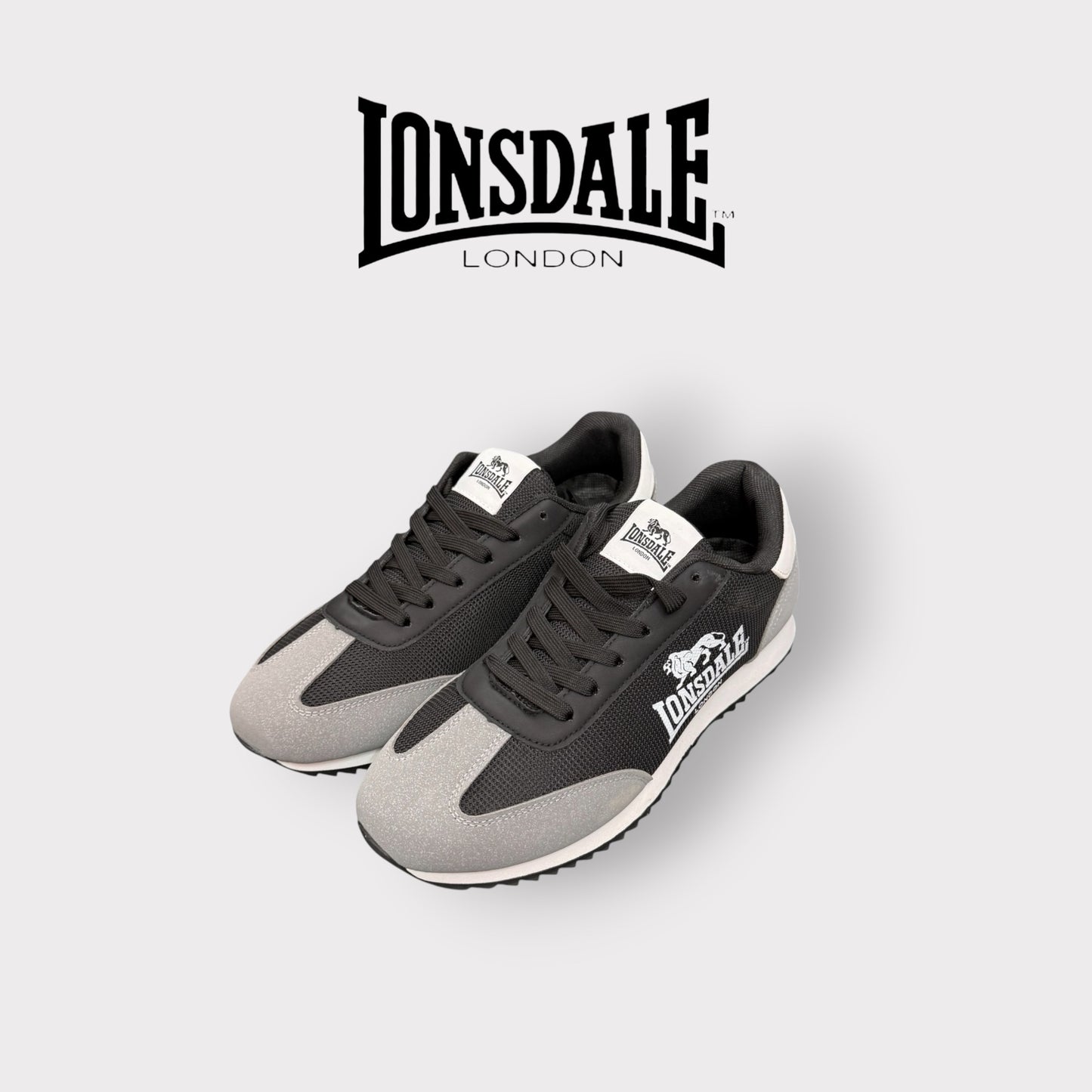 LONSDALE- Scarpe Uomo, Col.Navy/Grey