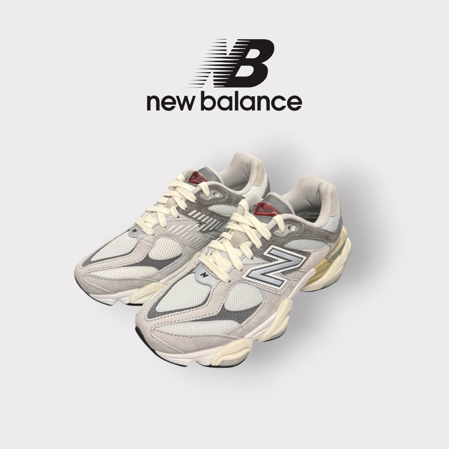 NEW BALANCE 9060- Scarpe Donna, Col.Grigio chiaro