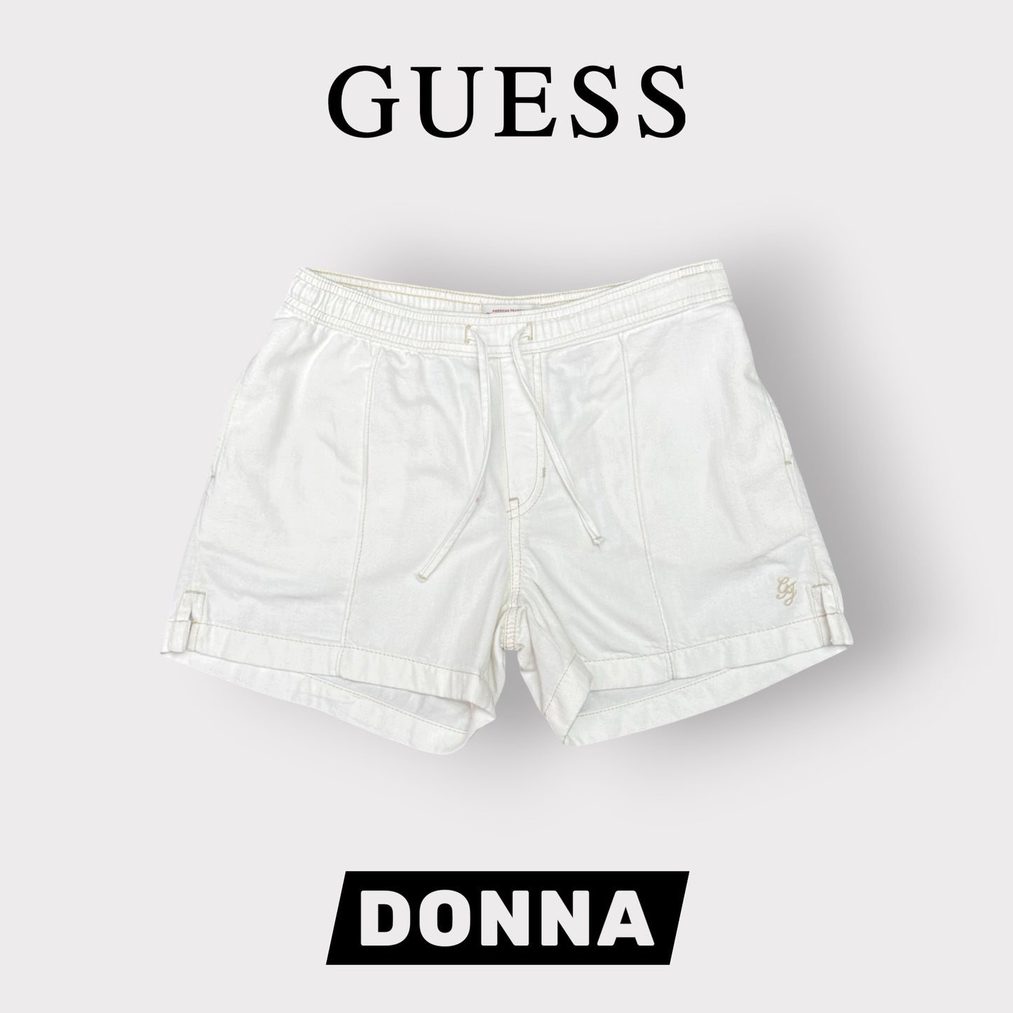 GUESS JEANS- Shorts in cotone