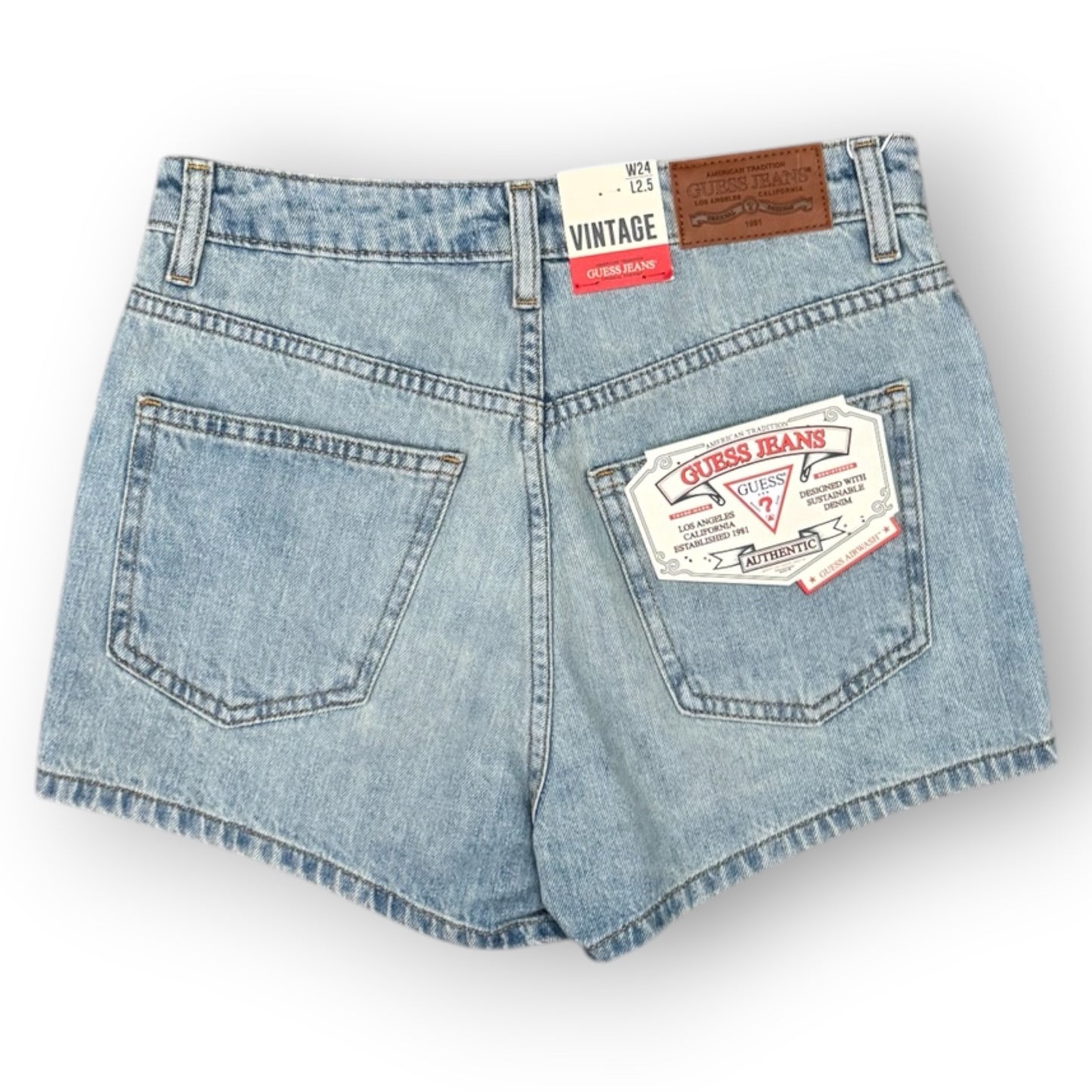 GUESS JEANS- Shorts in denim, mod.Vintage