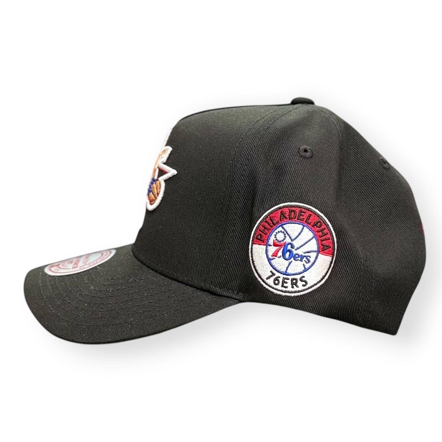 MITCHELL&NESS-Cappello PHILADELPHIA 76ERS, Col.Nero