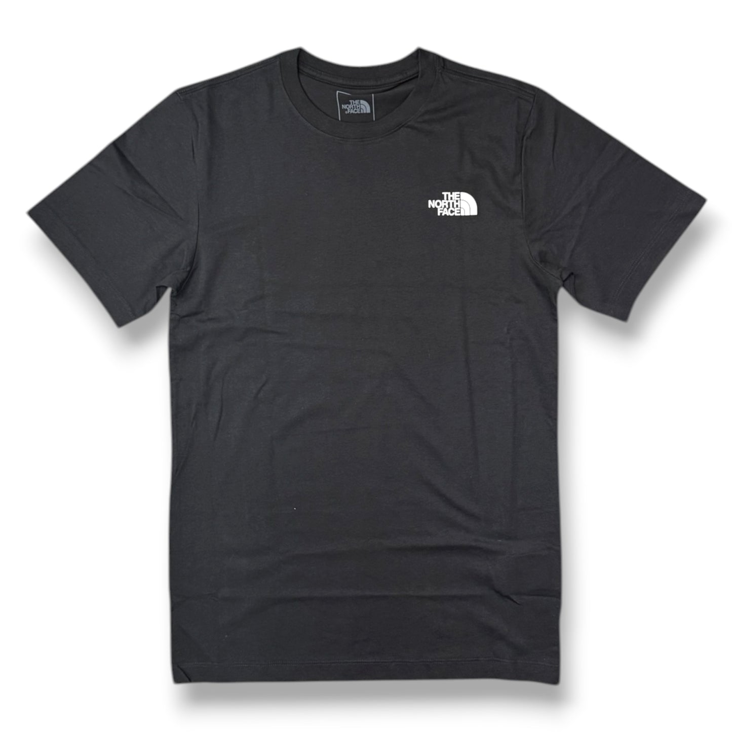 THE NORTH FACE- T-Shirt Uomo con logo lato cuore e stampa quadrata sulla schiena, Col.Nero