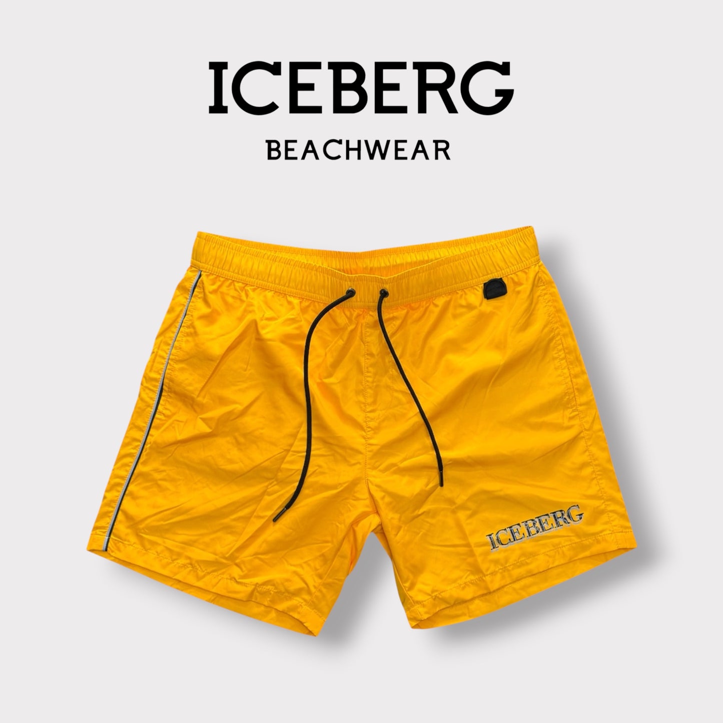 ICEBERG BEACHWEAR- Costume Uomo, col.Giallo
