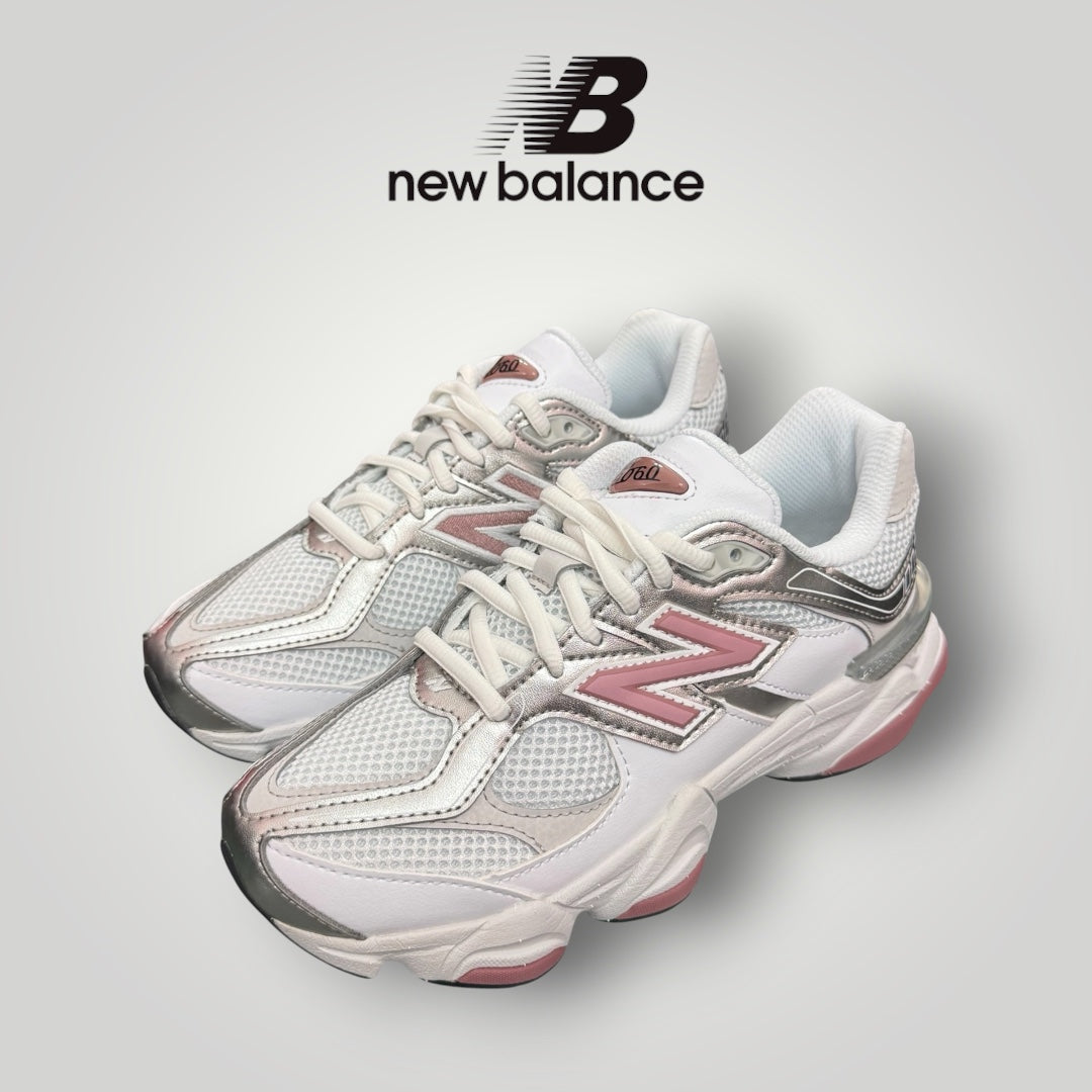 NEW BALANCE 9060- Scarpe Donna, Col.Grigio/Rosa
