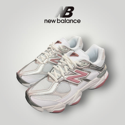 NEW BALANCE 9060- Scarpe Donna, Col.Grigio/Rosa