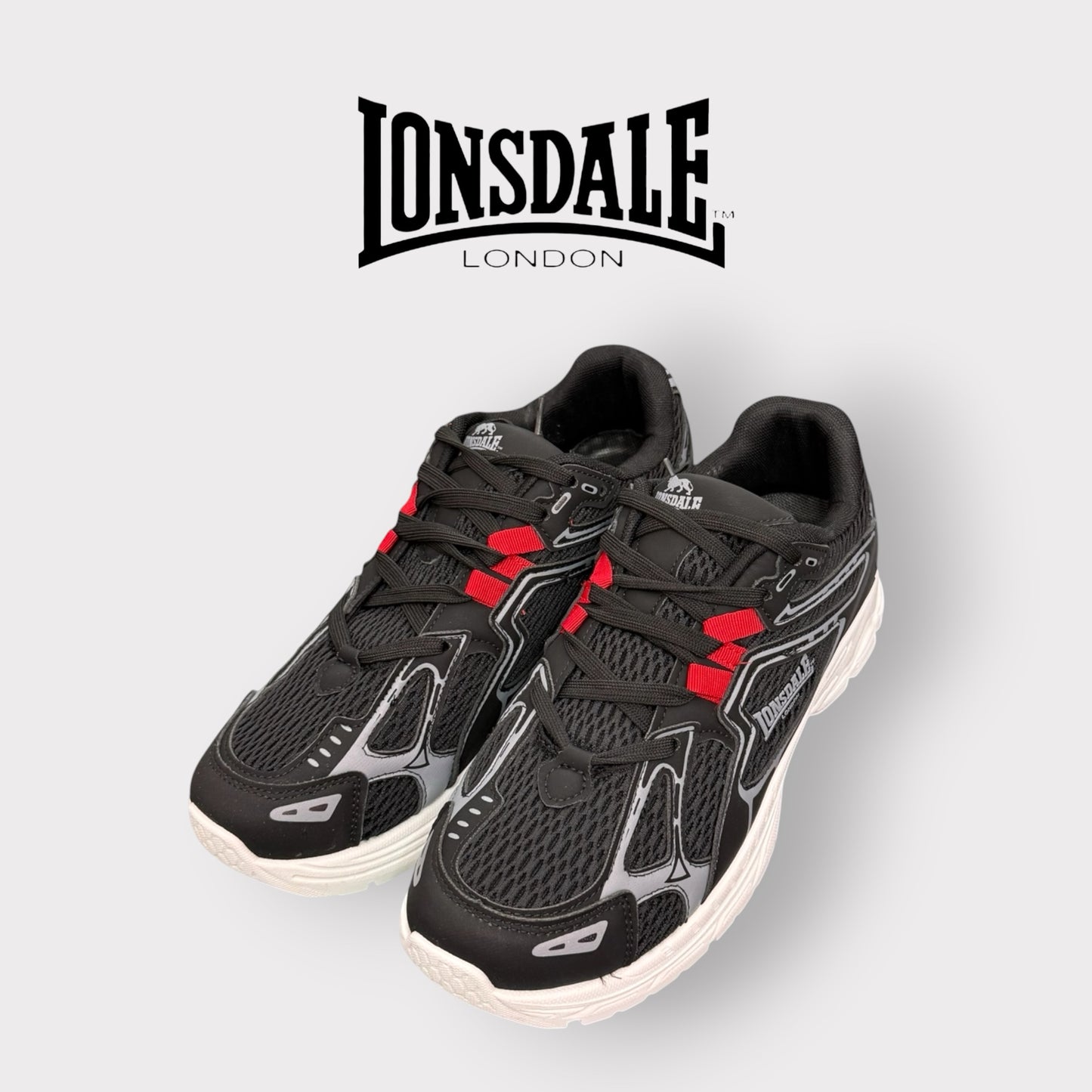 LONSDALE- Scarpe Uomo, Col.Black