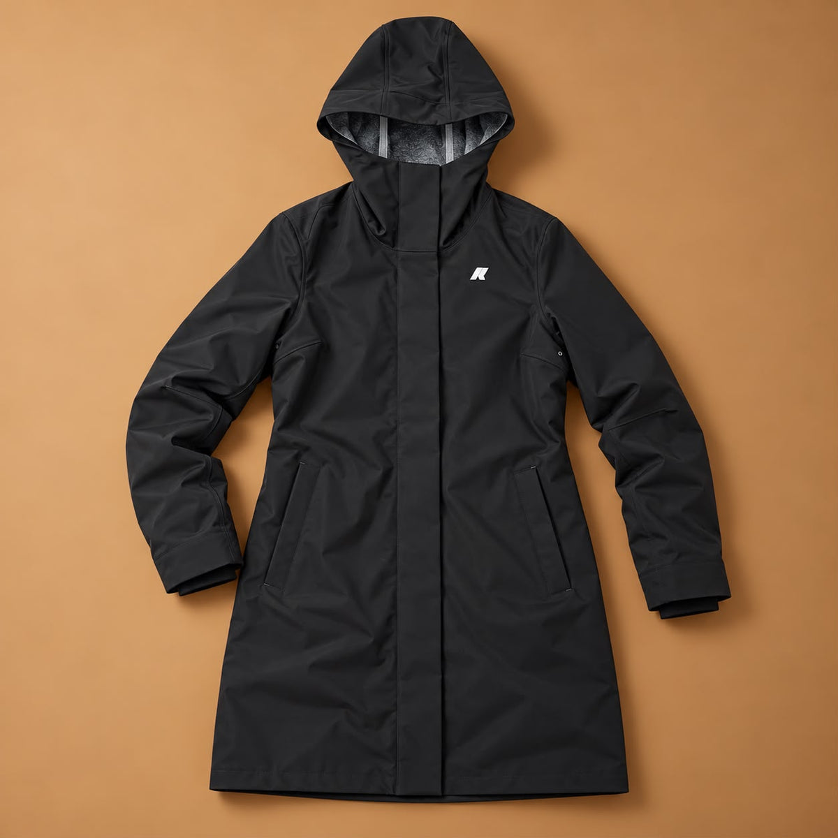 KWAY- Giubbotto Donna, mod.Stephy Bonded Jersey, col.Black Pure