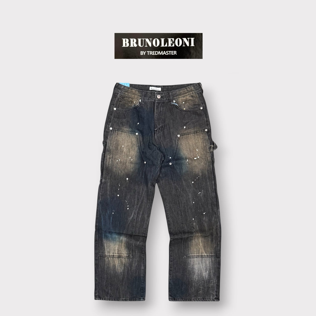 BRUNO LEONI - JEANS Uomo, (Baggy Fit)