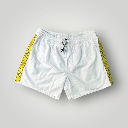Costume Uomo ICEBERG BEACHWEAR, Col.Bianco MOD.(ICEGMBS01)-(veste piccolo)