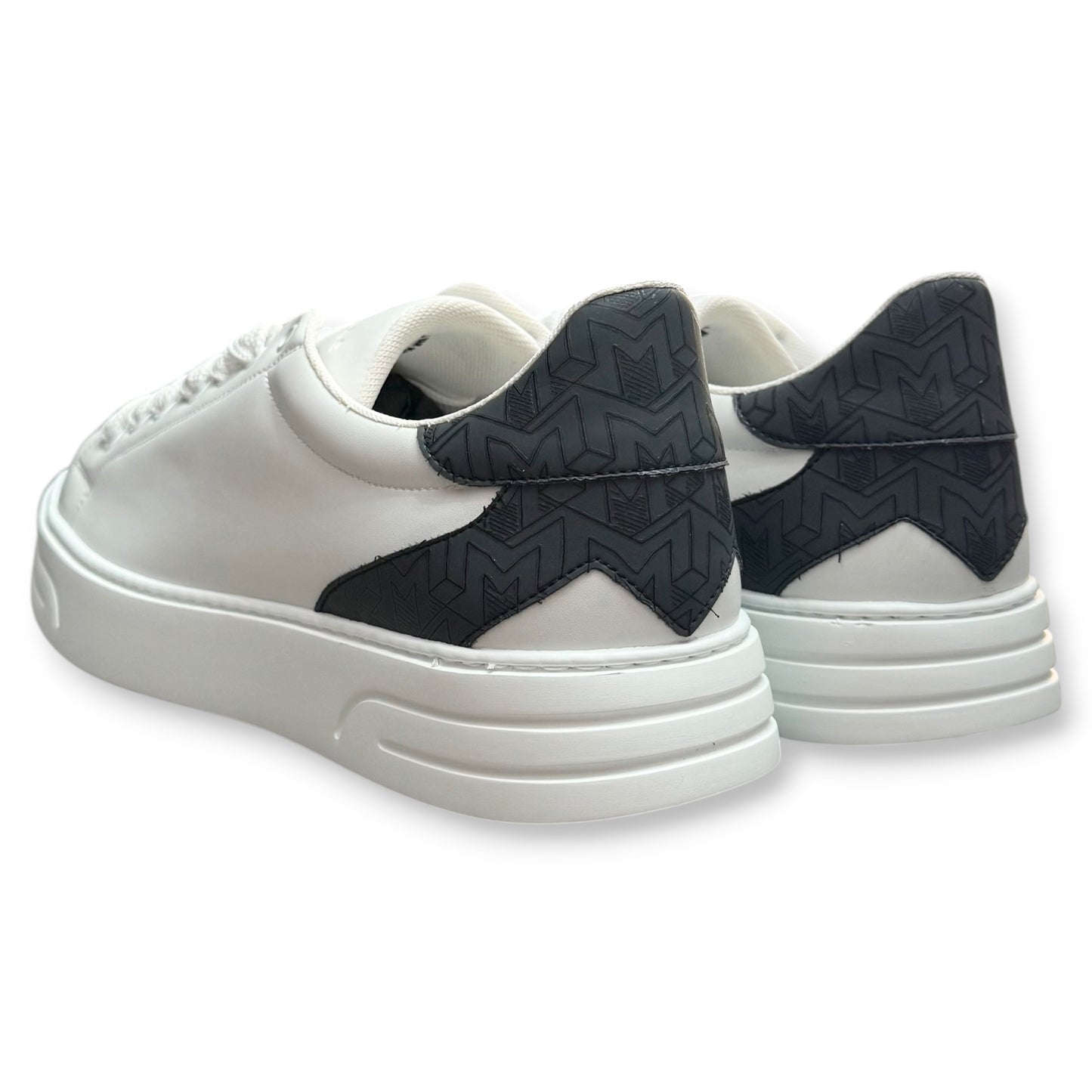 BRIAN MILLS- Scarpe Uomo, mod.577, Col.Bianco/Grigio