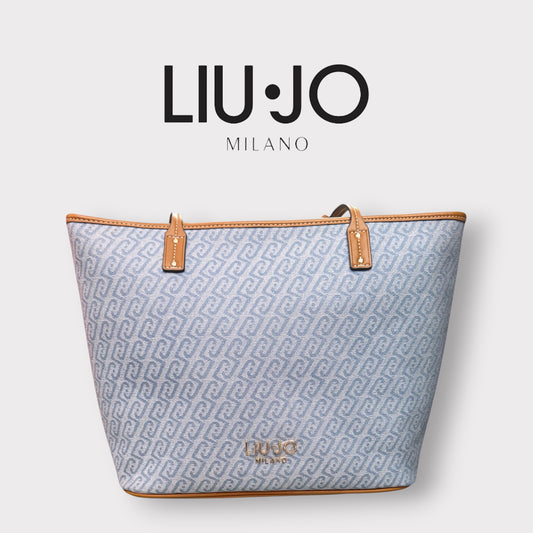 LIU•JO - Borsa Donna, in blu denim chiaro