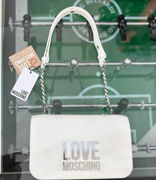 Borsa LOVE MOSCHINO, col.Bianco