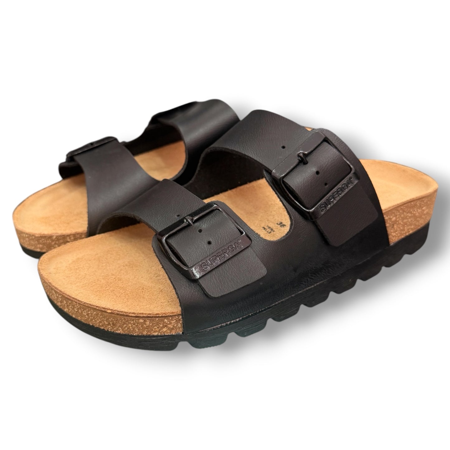 SUPERGA- Scarpe Donna, con platform, col.Nero