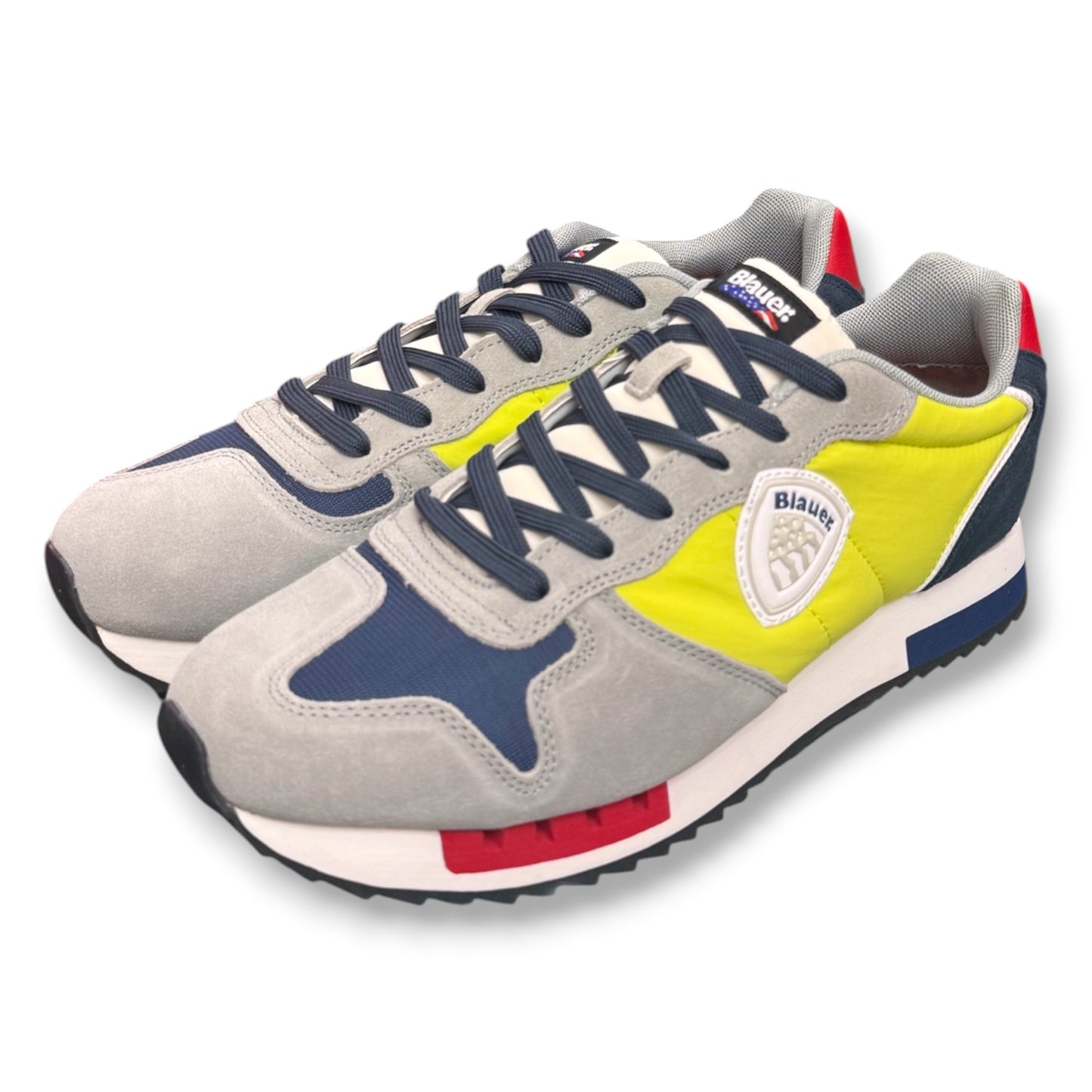 BLAUER - Scarpe Uomo, col.Blu/Grigio/Verde
