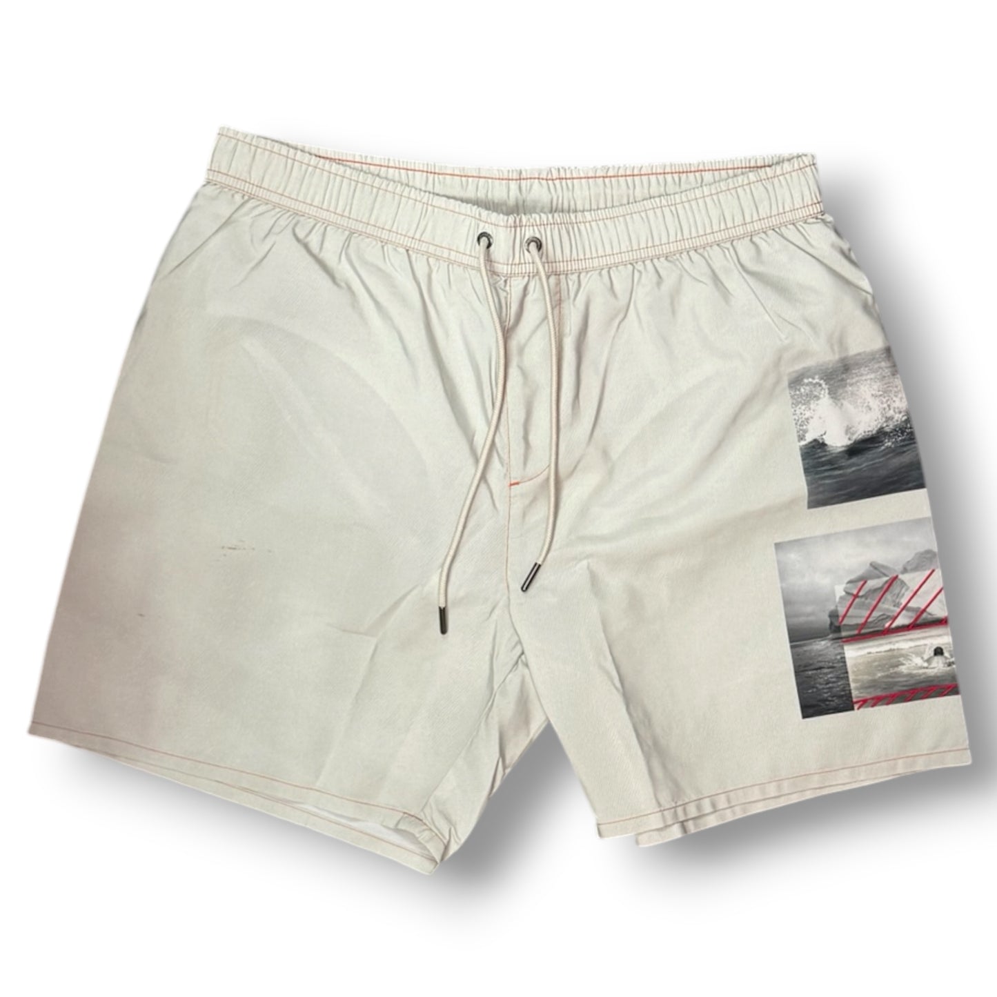 ICEBERG BEACHWEAR- Costume Uomo, con fantasia, Col.Moon