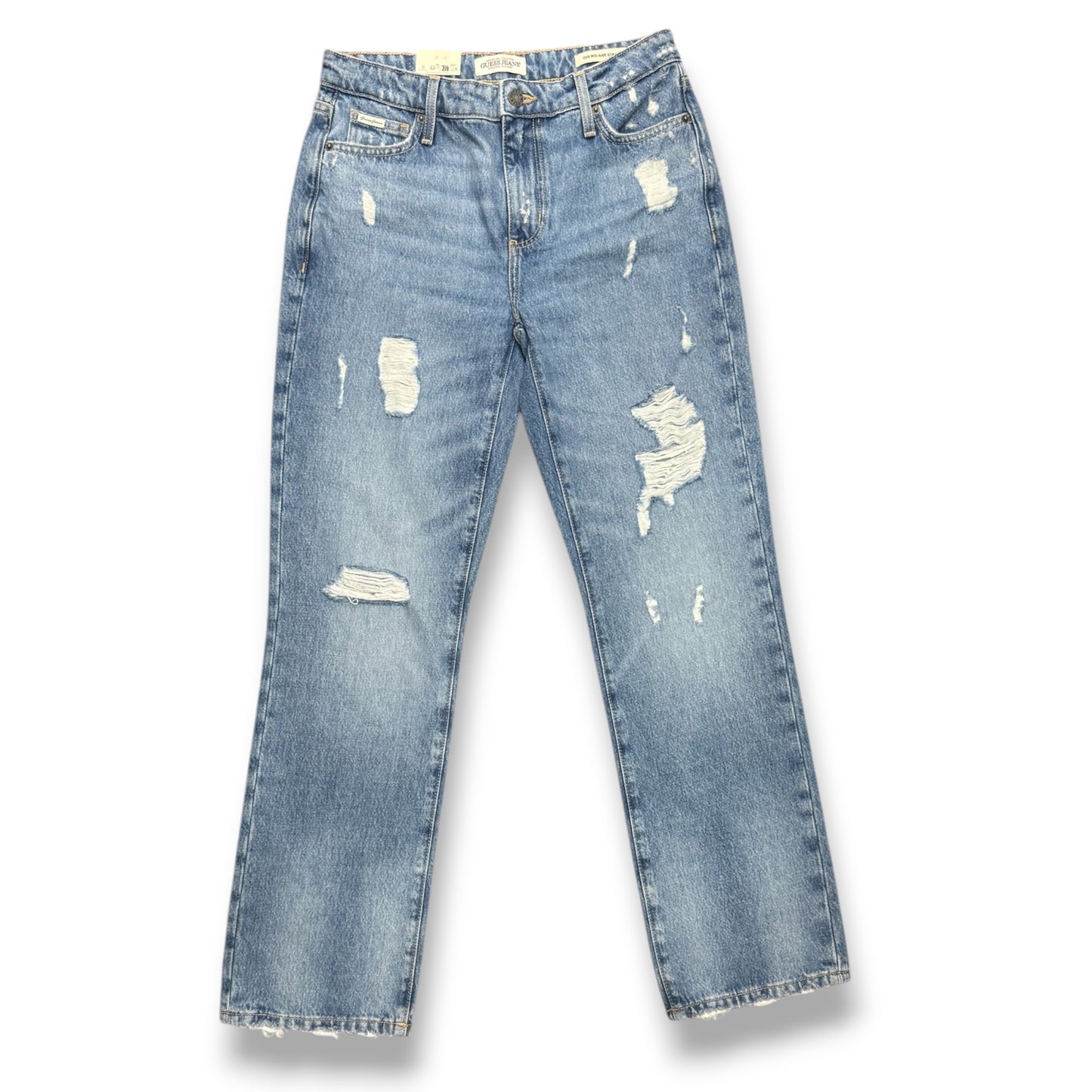 GUESS JEANS - Pantalone Donna, mod. Mid Rise Straight, (L30)