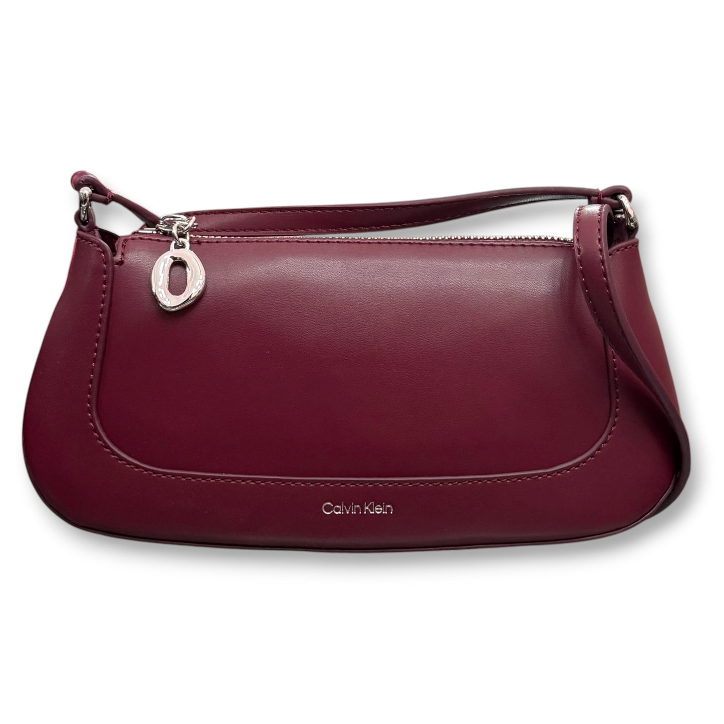 CALVIN KLEIN- Borsa Donna, Col.Bordeaux
