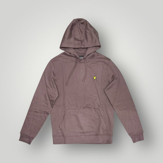 Felpa LYLE&SCOTT con cappuccio felpata, col.Espresso