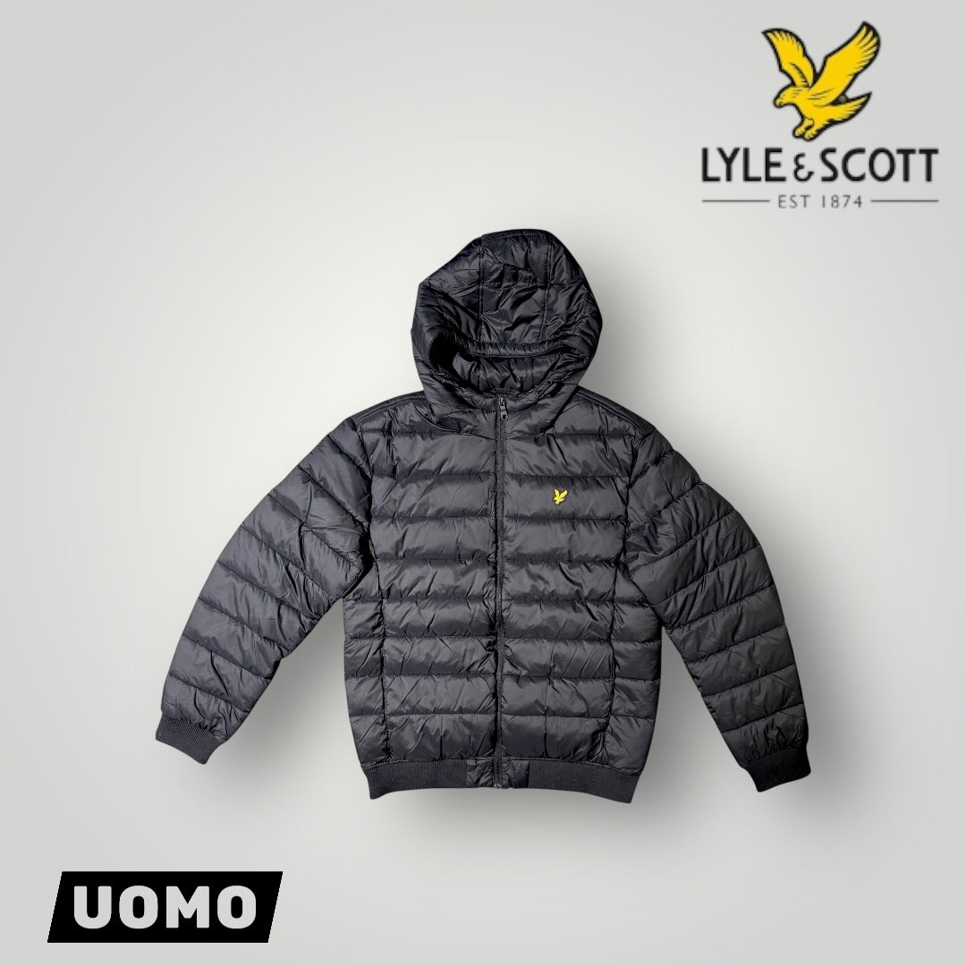 Piumino LYLE SCOTT con cappuccio, Col.Nero