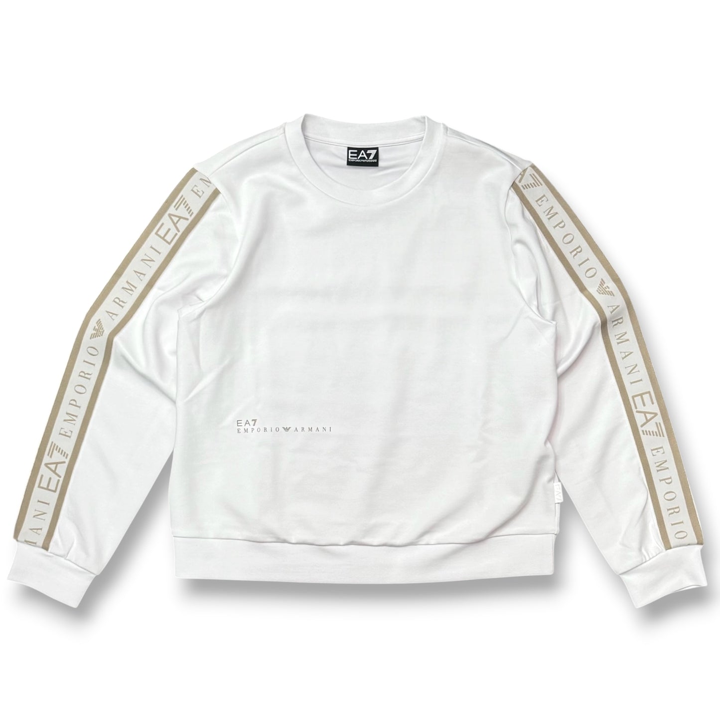 EA7 EMPORIO ARMANI- Tuta completa Donna girocollo, primaverile, Col.Bianco