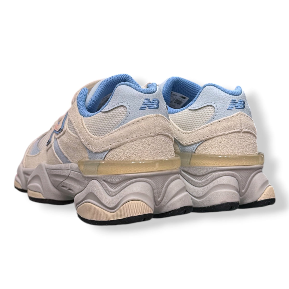NEW BALANCE 9060 GS - Col.Panna/Azzurro