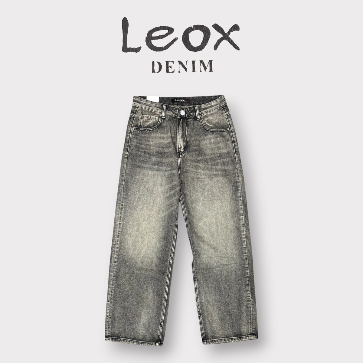 LEOX - JEANS Uomo, (Baggy Fit)