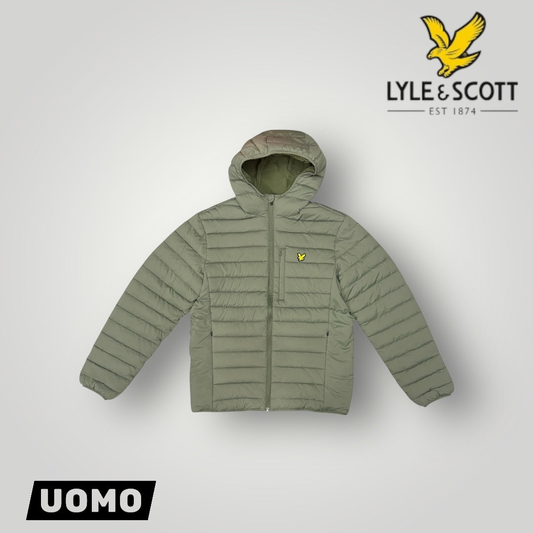 Giubbotto  LYLE&SCOTT mod.Stretch Lightweight Quilted Jacket, Col.Cactus Green
