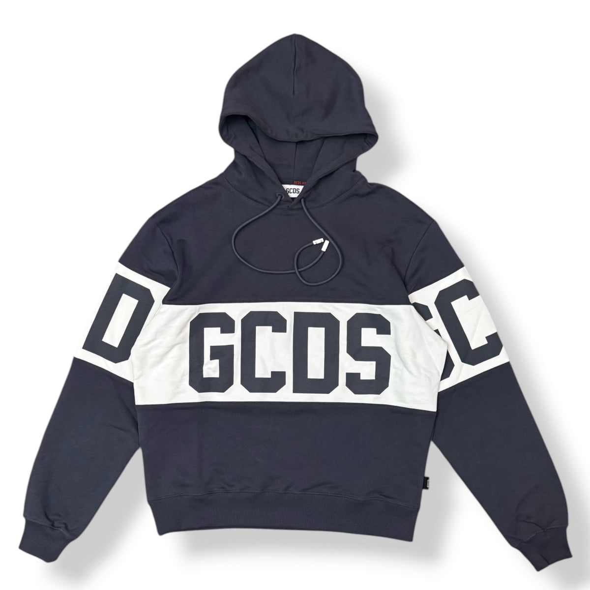 GCDS - Felpa Uomo con cappuccio, Col.Grigio