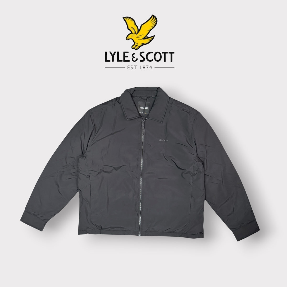 LYLE&SCOTT- Giubbotto Uomo, mod.giacca, Col.Nero
